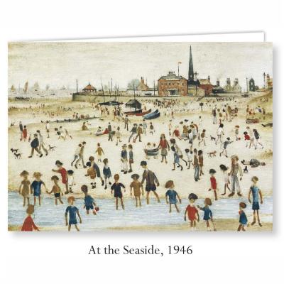 At the Seaside by L S Lowry